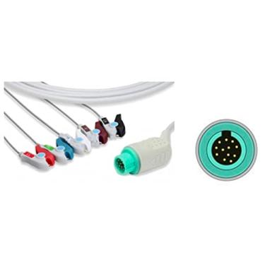 Imagem de Cabo paciente (ECG) 5 vias compativel com Monitor Mindray Beview
