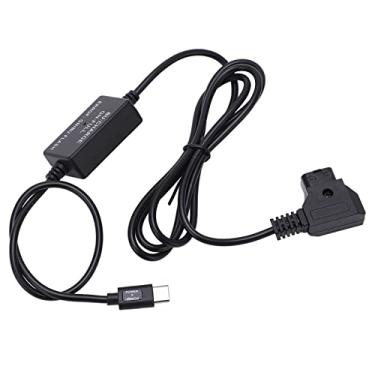 Imagem de wendeekun Cabo de alimentação Dtap para USB C, entrada tipo C para saída de torneira D, cabo de alimentação de bateria para bateria de montagem em V
