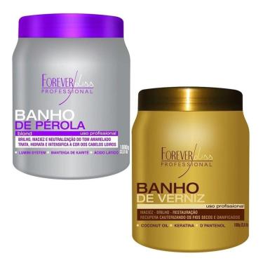Imagem de Forever Liss - Banho De Pérola 1kg + Banho De Verniz 1kg