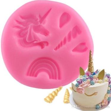 Imagem de Molde De Silicone Chifres De Unicórnio