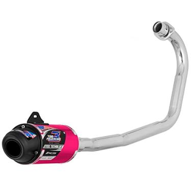 Imagem de ESCAPAMENTO PRO TORK POWERCORE 3 STEEL TECHNOLOGY TITAN 125 ES 2000/04 ROSA