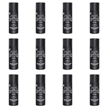 Imagem de Très Marchand Black Desodorante Spray 100ml (Kit C/12)