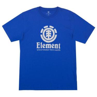 Imagem de Camiseta Element Vertical Color Azul