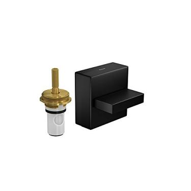 Imagem de Acabamento para registro de pressão 1/2" e 3/4" com mecanismo 1/2 volta Dream, Black Matte, Deca, 4916.BL87.PQ.MT