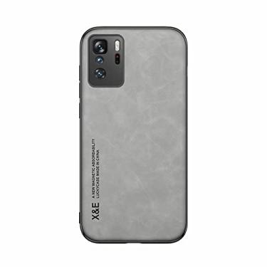 Imagem de Kepuch Silklike Capa para Xiaomi Poco X3 GT,Redmi Note 10 Pro China - Case Placa de Metal Embutida para Xiaomi Poco X3 GT,Redmi Note 10 Pro China - Cinza