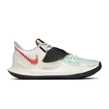 Imagem de Nike Kyrie 3 Low Tênis de basquete masculino Cj1286, Vela/Preto/Team Orange, 7.5