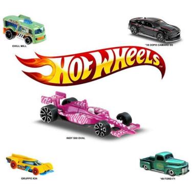 Imagem de Carrinho Hot Wheels 7 Peças - Diversos Modelos - C4982 - Mattel