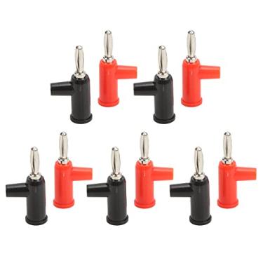 Imagem de Plugues de Banana Plugue de Banana Empilhável Sem Solda Plugue de Banana 10 Peças 4mm Plugue de Banana Empilhável Sem Solda Conector de Plugue de Banana para Acessórios de Segurança