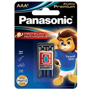 Imagem de Panasonic Pilha Alcalina Premium Aaa Com 2 Lr03Egr/2B96