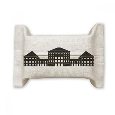 Imagem de Alemanha Building Landmark Architecture Suporte de capa de papel de tecido de algodão saco de linho