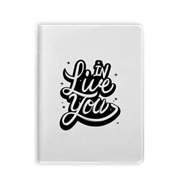 Imagem de Caderno de anotações escritas à mão, capa de goma Diário de capa macia