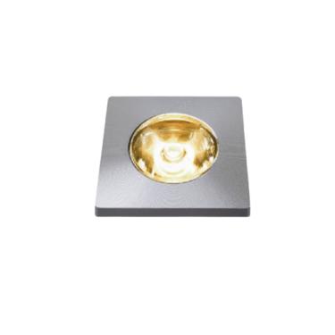 Imagem de Mini Spot De Embutir Quadrado Led 1W 3200k Escovado Bivolt - Toptrade