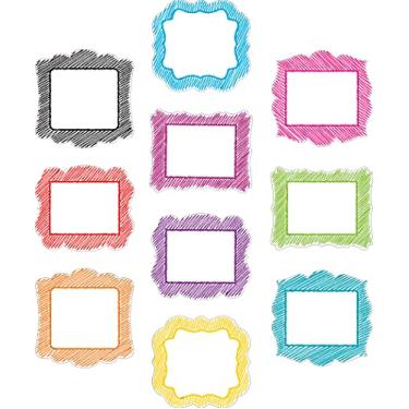 Imagem de Teacher Created Resources Acentos de rabisco (2670) 0,38 A x 25 cm C x 18 L