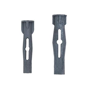 Imagem de Bucha 8mm Para Tijolo Baiano Bloco Parede Oca c/Aba 100 Pç