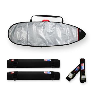 Imagem de Espuma 40cm + Fita Rack+ Capa Prancha Surf Refletiva 6'0-6'3 - Maori Extreme-Masculino