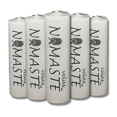 Imagem de 12 Velas Votiva 7 Dias (200 Gramas) Branca Parafina Pura