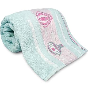 Imagem de Toalha de Banho Infantil Appel Soft Kids 100% Algodão - Estampada Felpuda Colorida Macia 68 x 110cm (Balões - Azul Claro)