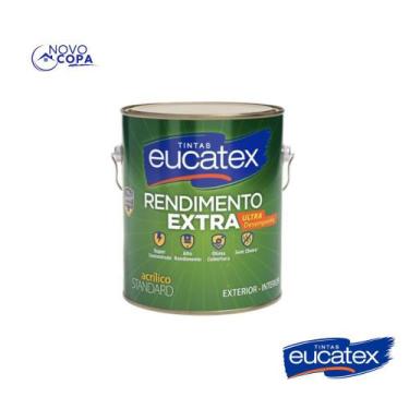 Imagem de Tinta Latex Eucatex Rendimento Extra Branca 3,6L
