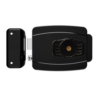 Imagem de Fechadura AL100R 42mm sem botão 110v tetra preta AGL