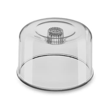 Imagem de Cúpula Brinox para Queijo Minas de Acrílico 12,7 cm - 1 Peça