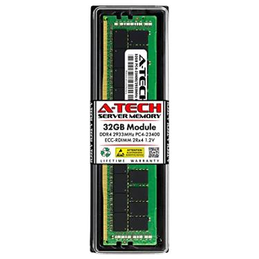 Imagem de A-Tech Substituição de 32 GB para Samsung M393A4K40CB2-CVF - DDR4 2933MHz PC4-23400 ECC RDIMM 288 pinos 2Rx4 1,2V - Memória RAM Stick de servidor único (M393A4K40CB2-CVF-ATC)