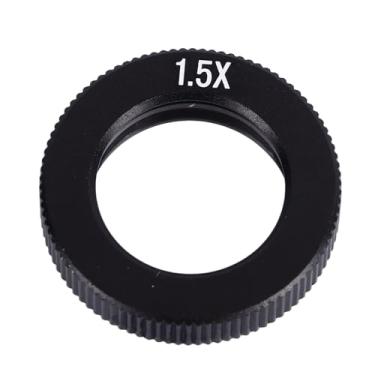 Imagem de Lente Objetiva Auxiliar Alta Ampliação Luz Paralela Montagem C Lente Monocular Microscópio para Imagem Clara (1,5X)