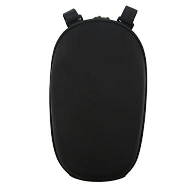 Imagem de Bolsa de Alça de Scooter eléTrica ImpermeáVel Conveniente à Prova de Umidade Bolsa Frontal de Viagem para Scooter eléTrica Preto