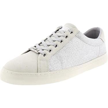 Imagem de NINE WEST Melhor tênis feminino, Prata, 7
