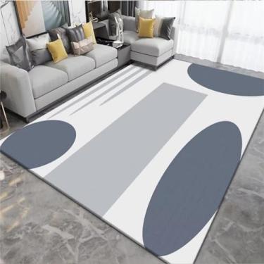 Imagem de Tapete para sala de estar, mesa de café, geométrico, abstrato, quarto, cama, escritório, estilo, decoração de casa, 06,1200mm x 1600mm