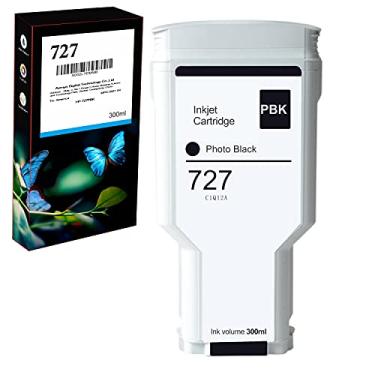 Imagem de Cartucho de tinta preta de substituição Aomya 300 ml para HP 727 cartucho de tinta compatível HP DesignJet T920 T930 T1500 T1530 T2500 T2530
