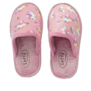 Imagem de Pantufa Infantil Leffa 710 Unicórnio Menina-Feminino