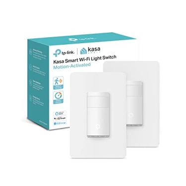 Imagem de Kasa Smart Interruptor De Sensor De Movimento, Polo Único, Precisa De Fio Neutro, Interruptor De Luz Wi-Fi De 2,4 Ghz, Funciona Com Alexa E Google Assistant, Certificado Pela Ul, Sem Necessidade De H