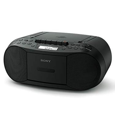 Imagem de Sony CD Cassete Radio CFD-S70 B - Estéreo - Preto - CD, MP3 - Auxiliar