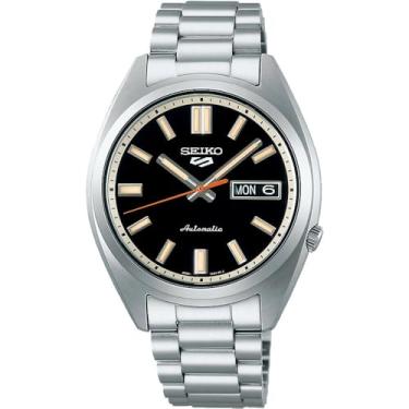 Imagem de SEIKO 5 Sports SNXS Relógio masculino com mostrador preto automático SRPK89K1