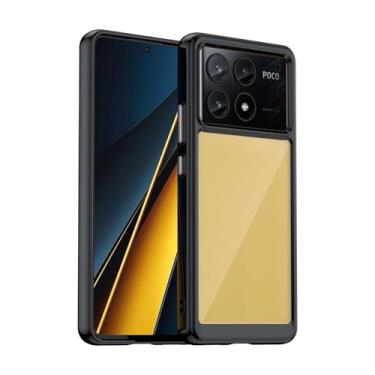 Imagem de Capas Compatível com Xiaomi Poco X6 Pro 5G,Caixa de telefone,fino e leve,resistente a riscos,anti-impressão digital e proteção contra queda