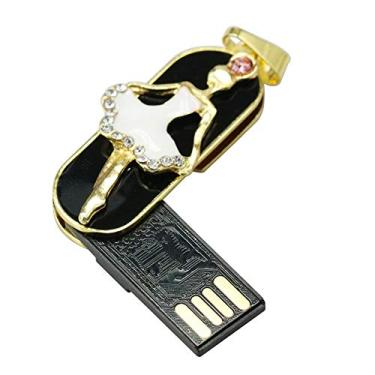 Imagem de 8GB Dancer Modelo USB Flash Drive PenDrives USB Polegar USB Stick Flash Drive USB Memória USB Disco Flash Drive USB Pen Drive USB Cartão Flash Cartão de Memória