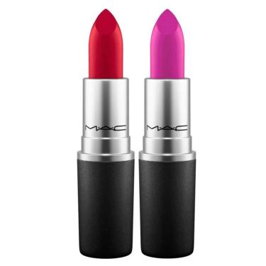 Imagem de Mac Batom Retro Matte Kit De Maquiagem - Ruby Woo + Flat Out Fabulous Kit