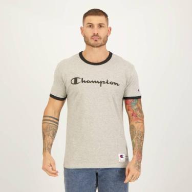 Imagem de Camiseta Champion Life Detail Cinza