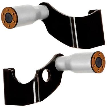 Imagem de Protetor Slider Modelo Cbx 250 Twister Cromo Forte 2001 À 2008, PRATA,