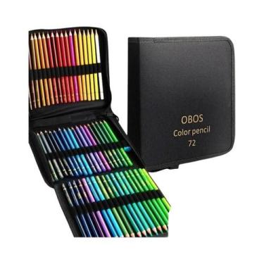 Imagem de Conjunto de Lápis de Cor (200/120/72/48 Cores) - Óleo, Aquarela e Esbo
