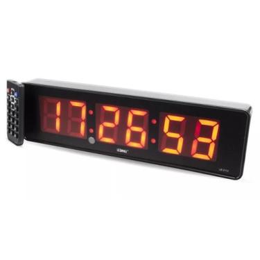 Imagem de Relógio De Parede Cronômetro Led Digital C Controle LE-2113 - LeLong
