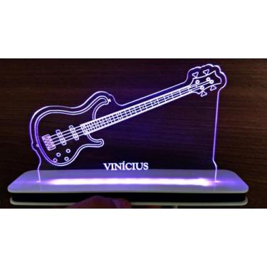 Imagem de Luminária Decorativa com LED Contrabaixo Strinberg - Hobbies do Ofício