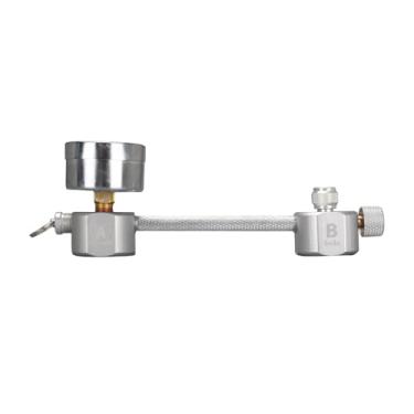 Imagem de Sistema Gerador de CO2, Liga de Alumínio, Controle de Temporizador, Indicação de Vazão, para Aquário (tipo 6)