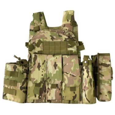 Imagem de Capa De Colete Tático Modular Militar Equipamento Multifuncional Para 