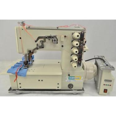 Imagem de Máquina de costura Galoneira Industrial BC5000AT completa,Di - Bracob