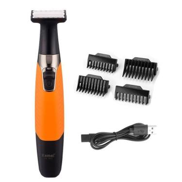 Imagem de Barbeador Aparador De Pelo Kemei Km - 1910