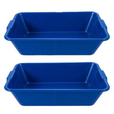 Imagem de Kit 2 Caixas de Massa Azul 20 litros Afort