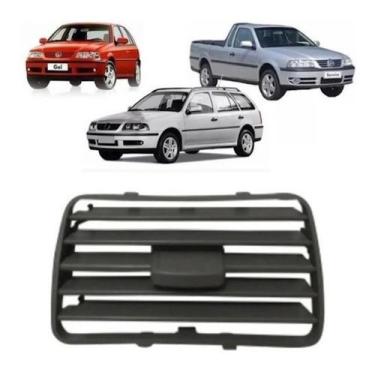 Imagem de Tela Grade Difusor De Ar Painel Gol Saveiro Parati G3 Cinza - Autoplas
