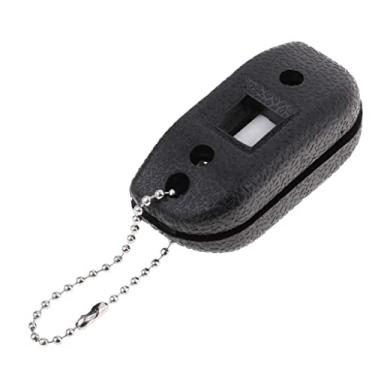 Imagem de LoveinDIY Apontador de patins no gelo patinador de patins de patins manual ferramenta de afiação manual realçador de borda com bolsa de armazenamento - preta