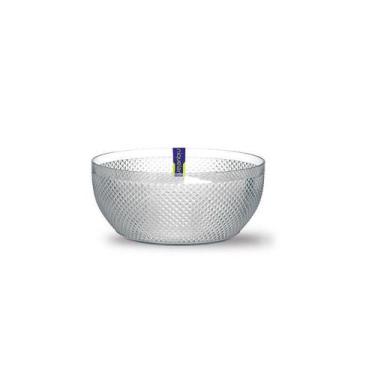 Imagem de Saladeira / Bowl / Tigela Para Salada 25 Cm - Transparente - Nq